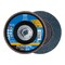 Pferd 5" x 5/8-11 Thd. POLIFAN Flap Disc - Z PSF EXTRA STEELOX, Zirconia, 80 Grit, Conical 60664 - alternate 1